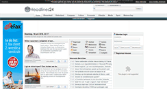 Desktop Screenshot of headlines24.nl
